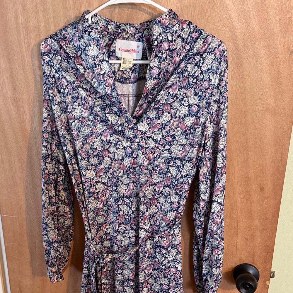 Floral Long Sleeve Dress
